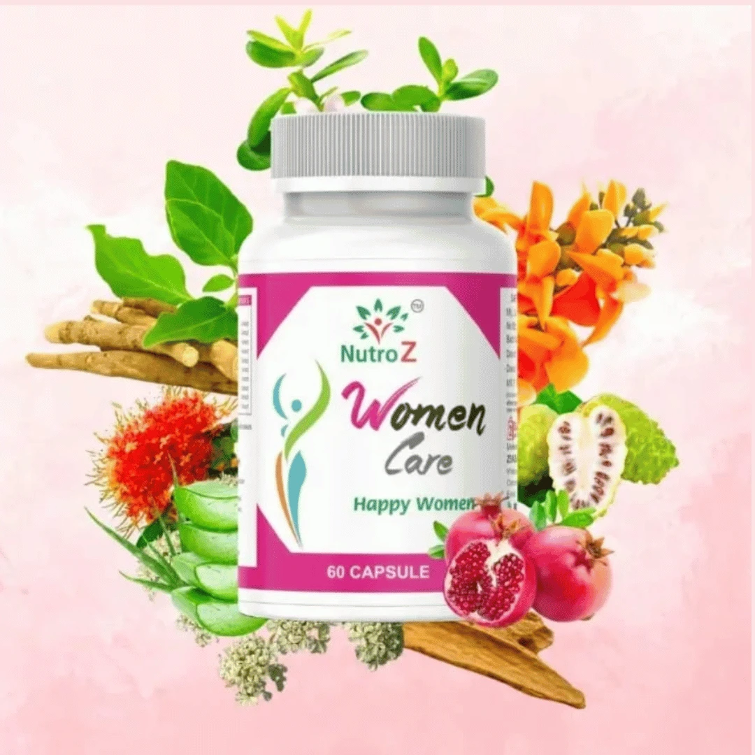 NutroZ Women Care – Natural Hormone Balance & Menstrual Cycle Support Supplement